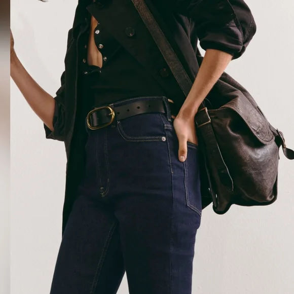 Everlane The Way High Slim Jean Pure Blue 25R - Picture 4 of 13